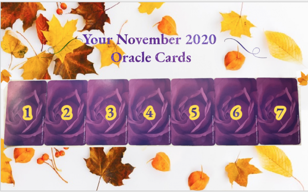 Your November 2020 Oracle Cards